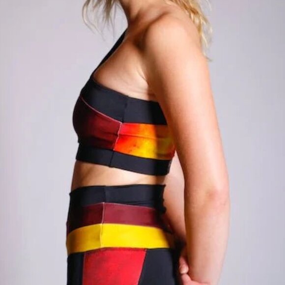 Fire Sports Bra - One Shoulder - Picture 11 of 12